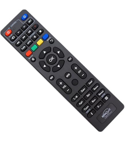 Neu Fernbedienung Ersatz Für Digiquest Q20 HD Tivusat Classic, Ti9 HD, Q30 - Decoder/Set Top Box Kompatibel
