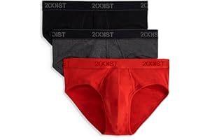 2(X)IST 2(X) IST Krótkie męski Essential Cotton No Show Brief 3-Pack (3 w zestawie)