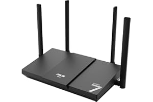 ASUS RT-BE50 - Routeur Wi-FI 7 Extensible - Double Bande BE3600, 4K-QAM, MLO, canaux de 160MHz, AiMesh, 3 Ports 1G LAN, 1 Port 2,5G WAN