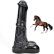 SXOVO Dildo Realistico di 25,3 cm a forma di pene di cavallo, per ...