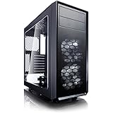 Fractal Design Focus G - Mid Tower Computer Case - ATX - High Airflow - 2x Fractal Design Silent LL Series 120mm White LED Fa