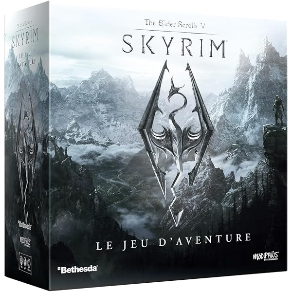 Expansión Skyrim Adventure Para 5 A 8 Jugadores – Componentes Extra Para El Juego De Mesa, Incluye Cartas Y Dados Adicionales
