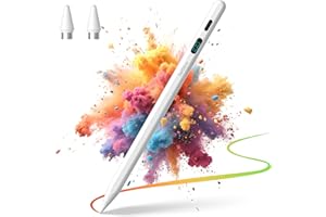 Bettdow Pom Lápiz para Android con Tipo C, Compatible con Xiaomi Pad, Lenovo, Huawei y Dispositivos de Tablet, Blanco