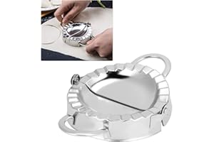 Grande machine à empanada, presse à empanada en acier inoxydable EVTSCAN, outils de pâtisserie, tarte de poche(L)