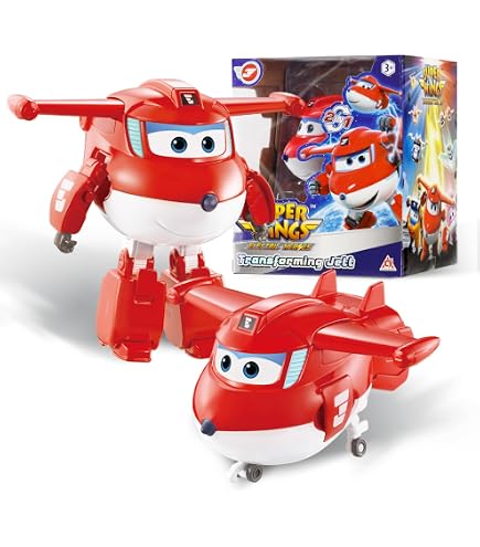 Super Wings Donnie Transform A Bots Personaggio 6 cm Trasformabile