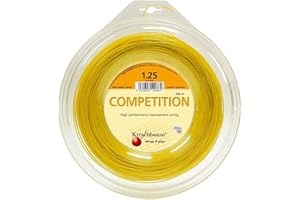 Kirschbaum Competition - Carrete de cuerda de tenis, color amarillo