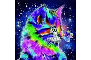 AmzKoi Diamant Peinture, 5D DIY Diamant Complet, Diamant Peinture Kits pour Adultes Strass, Diamant Arts Craft Débutant pour la Décoration Murale à la Maison 30 x 30 cm