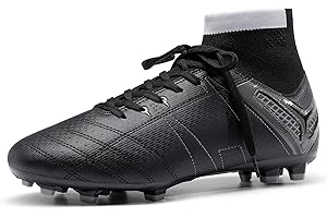 DREAM PAIRS Scarpe da Calcio da Uomo Sportivo Tacchetti da Calcio Sport Spike Athletics Scarpe da Allenamento Scarpe da Calcetto SDSS2301M-E
