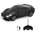 Gooyo GY-222CH Rechargeable Remote Control Car Toy | High Speed Racing Toy Car for Kids |Black Color| Power Source: Rechargeable Battery for Car (Included) & 2xAA Battery for Remote (Not Included)