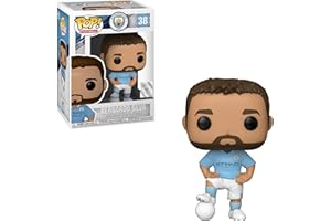 Funko Pop! Football: Manchester City-Bernardo Silva - Manchester City FC - Figurine en Vinyle à Collectionner - Idée de Cadeau - Produits Officiels - Jouets pour Les Enfants et Adultes - Sports Fans