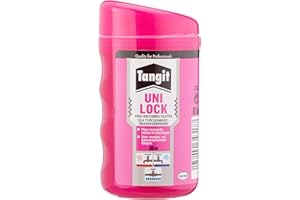 Tangit Uni-Lock - Hilo de nailon, para sellado de conexiones roscadas de tubos de metal y plástico, para redes de gas y agua, bobina de 80 m