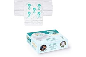 Potette Plus Disposable Liners | Super Absorbent, Biodegradable and Lightly Fragranced Potty Bags | Pack of 60