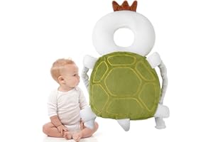 TUMOTSIT LilTykes Anti-fall Back Pillow - Toddler Turtle Shaped Walking Head Protection Cushion