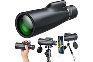 Monocular Telescope for Smartphone,10-30X50 High Power Mini Zoom Monoculars for Adults Kids,gagaal Monocular with Hand Strap Tripod,Gifts for Watching Birds Hunting Traveling Stars and Camping