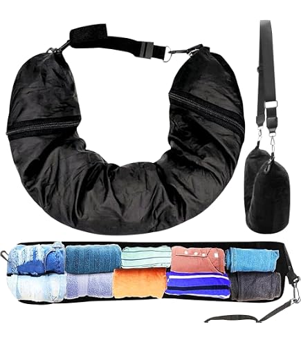 Coussin De Voyage En Forme D’Avion – Remplissable Avec Tes Vêtements – Housse Velours Doux – Inclus Masque Et Bouchons D’Oreilles