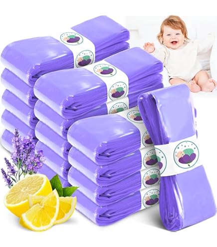 ZYKORT Windelfresser Nachfüllpackung - 16 Stück Geruchsneutral, Kompatibel Mit Tommee Tippee