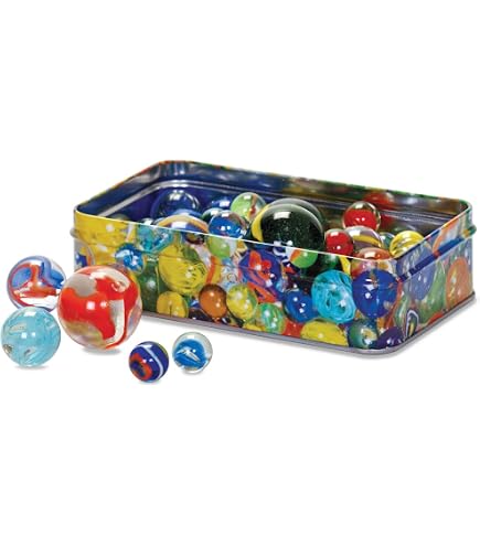 30 Biglie Di Vetro Glow In The Dark Per Bambini - 10 Colori, 16 Mm, Perfette Per Giochi, Decorazioni E Lavoretti Fai-da-Te