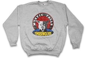 Urban Backwoods Mystic Falls Timberwolves Sudadera para Hombre Sweatshirt Pullover