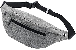 MOBICO Große Crossbody Bauchtasche Gürteltasche für Damen und Herren Hüfttasche Outdoor Groß Handytasche Sport Wasserdicht Laufgürtel Umhängetasche Geldgürtel für Camping Wandern Fitness Fahrrad Geschenke