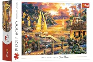 Trefl-Traumfäncher 6000 Piezas, para Adultos y niños a Partir de 15 años Puzzle, Color atrapando sueños
