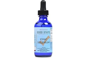 (Glass Bottle) Good State - Liquid Ionic Selenium Ultra Concentrate (10 Drops Equals 70 mcg) (100 Servings per Bottle)
