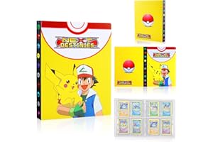 EKKONG Album kolekcjonerski, uchwyt na karty, album kolekcjonerski, kompatybilny z kartami, 30 stron, album na karty kolekcjonerskie, 240 kart (z tyłu na plecach), uchwyt na karty, segregator, książka jako