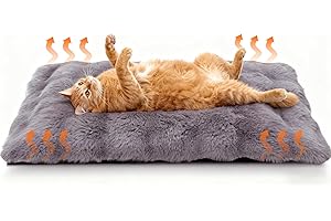 panemy Couverture Chauffante Auto-Réfléchissante pour Chats et Chiens, Couverture Chat Autonéchauffante sans Câble, Tapis Chien Doux et Tapis Auto Chauffant Chat pour Canapé et Voiture (M)