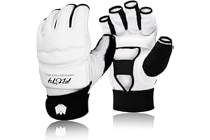 ‎FITST4 SPORTS FitsT4 Sports MMA Handschuhe Boxhandschuhe gepolstert, Trainingshandschuhe Boxsack Sandsack Kickboxen Kampfsport Taekwondo Sparring mit Handgelenkschutz für Herren Damen