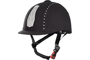 HORZE Femme et Enfant, Casque d'équitation Triton Galaxy VG1, réglable