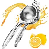 Ravytha Lime Squeezer Tool, Aluminium Fruit Squeezer, 7 cm Diameter, Professional Manual Lemon Squeezer, Manual Citrus Press,
