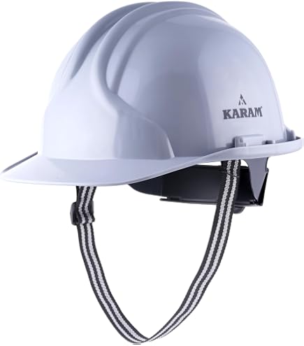Customizable Safety Hard Hat – Adjustable Full Brim Construction Helmet With Reflective Strips