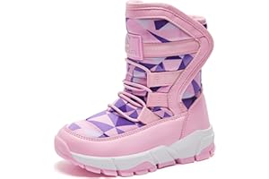 GUBARUN Schneestiefel Jungen Mädchen Winterstiefel Kinder Winter Outdoor Wasserdicht Warme Stiefel