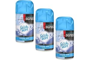Fresh & More Lufterfrischer Nachfüller (3er Pack) 250ml, Geruchs-Stop