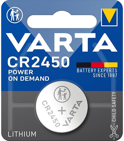 10 Duracell CR2450 Lithium-Batterien – In 5 Blistern à 2 Stück, Lange Haltbarkeit Für Elektronik