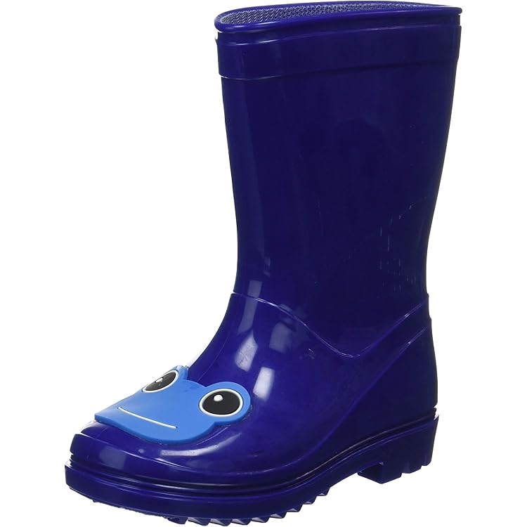 Bottes En Caoutchouc Pour Jeunes Demar Young II , Noir, Vert, Bleu