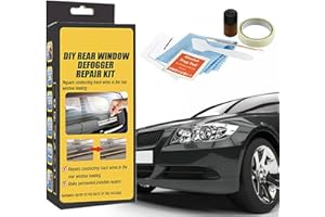 BAVOKON 2 Set Heckscheibenheizung Reparatursatz,Leitfähiger Auto-Heckscheibenheizungs-Reparatursatz,Heckscheibe Reparaturset Leitfähiges Für Auto-Heckscheibenheizung Defroster Reparatur Repariert Zerkratzte