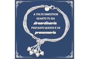 SUNSH Bracciale Donna con Ciondolo a Cuore In Argento Regalo di Gioielleria per Donne, Regalo di Natale Auguri Ispirati per la Figlia Amica Sorella Collega Regalo di Compleanno Signore Ragazze