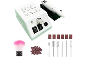 LAZY LADY Professionelle elektrische Nagelfräser, 20.000 RPM, pediküre set fußpflege elektrisch, elektrische nagelfeile, nagel fräsmaschine für maniküre und pediküre