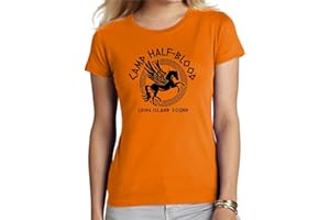 the Fan Tee Camiseta de Mujer Percy J Dioses griegos Zeus Jupiter Ares Half Blood Camp 001