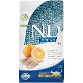 N&D Ocean Dry Cat Food, Herring and Orange, Sterilized, Adult, 1.5 kg