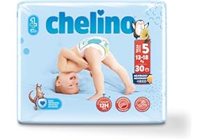 Chelino, Talla 5, Pack de 6x30 (180 pañales)