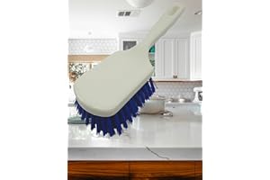 BÜRSTENFABRIK - MADE IN GERMANY MAAJ HYGIENE STIELBÜRSTE BLAU KURZ HACCP LEBENSMITTELECHT - SPÜLMASCHINENFEST - VEGAN - MADE IN GERMANY