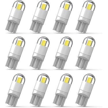 thumbnail image 2 of 4x Syneticusa T10/912 6-LED White Bulbs – License Plate & Interior Light (6000K) 2 of 6
