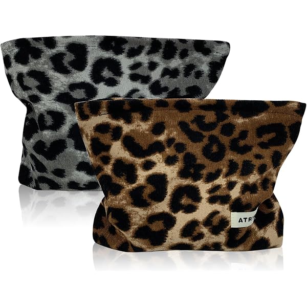 Beauty Case Da Viaggio Impermeabile | Stampa Animaletti In PU | 21,6x5,7x2,5 Cm | Portatrucchi E Accessori