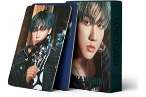 YUTO Cartoline fotografiche per bambini randagi, 55 pezzi, album fotografico per bambini randagi, regalo Kpop, biglietti Lomo, merch per ragazzi e ragazze (ChangBin)