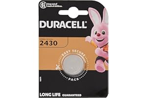 Duracell Battery Electronics 2430 Lithium Coin Cell (CR2430) 3V Pack of 1