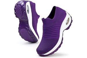 HKR Basket Femme Chaussure de Sport Running Marche Travail Casual Tennis Air Course Fitness Gym Jogging Outdoor Sneakers