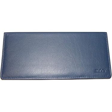 Porta Assegni Francese - Custodia Libretto Assegni Grigio Chiaro, Elegante E Compatto 12x9.5cm - Foto 2