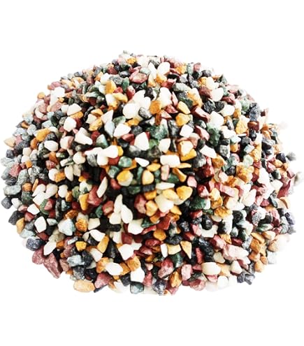 JARTC 1 OZ Turquoise Small Tumbled Chips Crushed Stone Healing