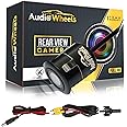 Audio Wheels AHD 1080P Car Backup Camera - 170° Wide Angle, IP68 Waterproof and Night-Vision Compatible with Car Android Monitors - Enhance Your Driving Safety